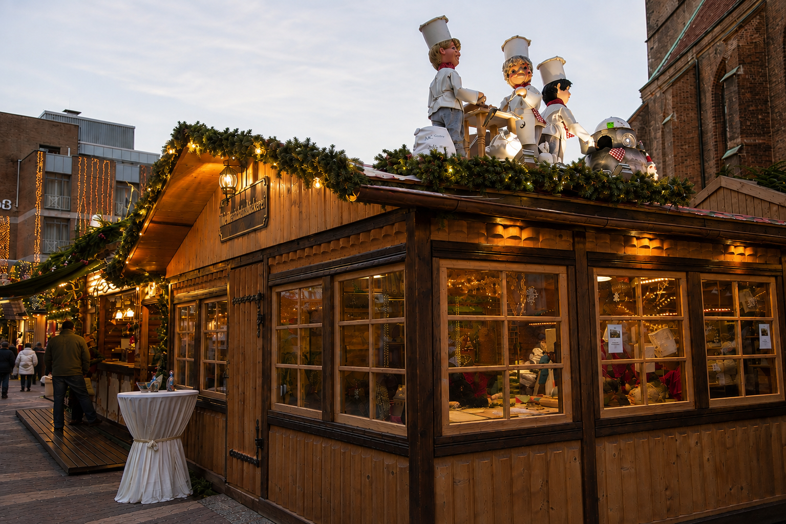 Weihnachtsbäckerei auf dem Weihnachtsmarkt Hannover