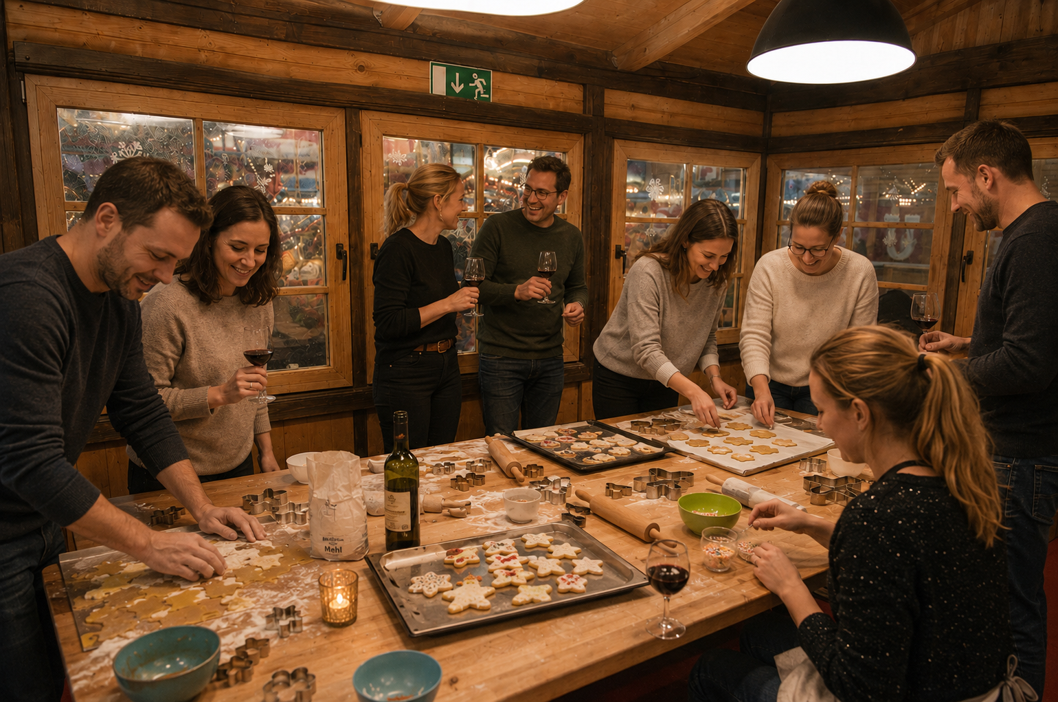 Weihnachtsfeier in der Weihnachtsbäckerei Hannover